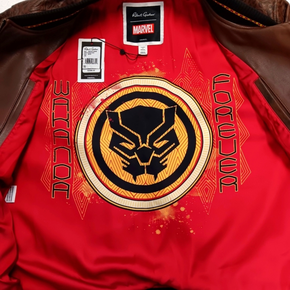 Robert Graham limited edition black Panther jacket !